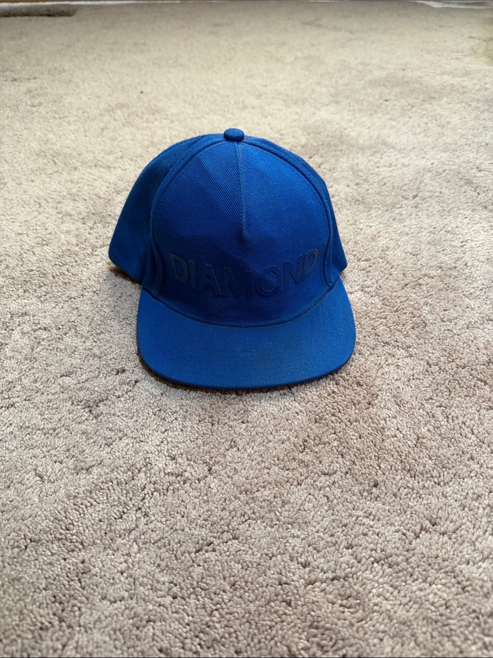 Diamond Supply Co. Royal Blue Kids Snapback Cap